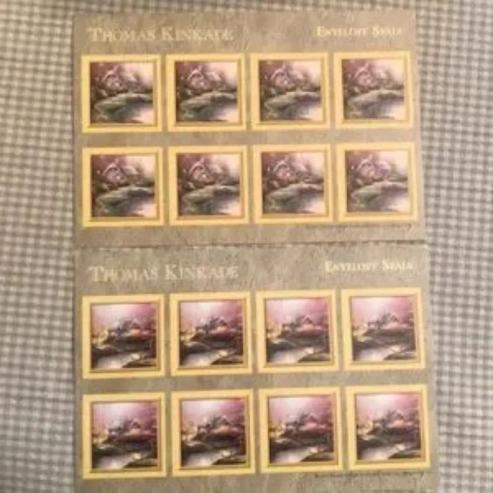 Thomas Kinkade 'Places in the Heart' Note Cards - Pastel Cottage (Set)